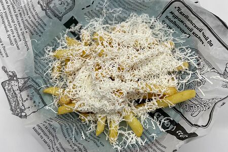 Картофель фри с брынзой