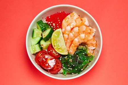 Поке с креветкой