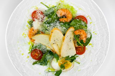 Цезарь с креветками