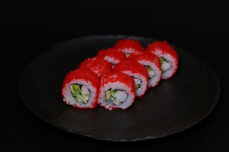 Калифорния с креветкой 