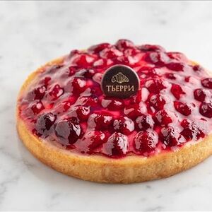 Тарт с малиной