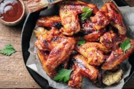 Шашлык из куриных крылышек