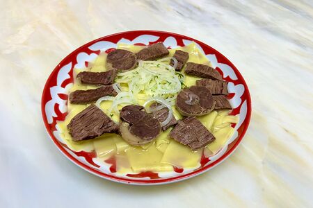 Бешбармак по-казахски  