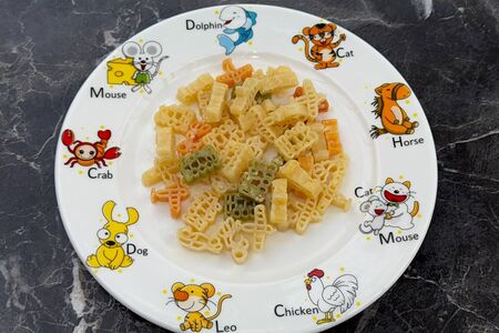 Макарошки с сыром 