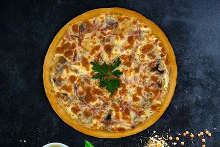 Пицца Грибная с ветчиной 28 см