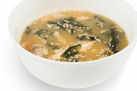 Мисо-суп с лососем