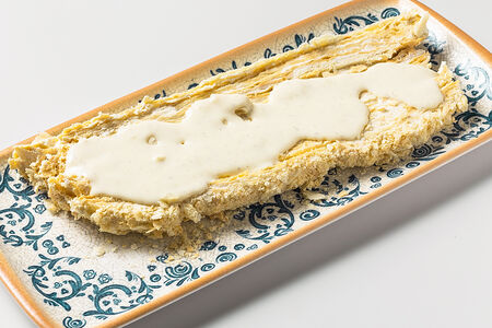 Шеф-наполеон с кремом англез и белым шоколадом