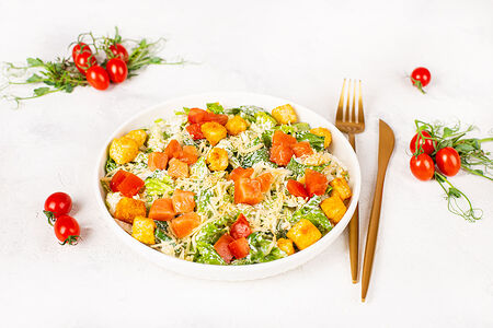 Цезарь с форелью