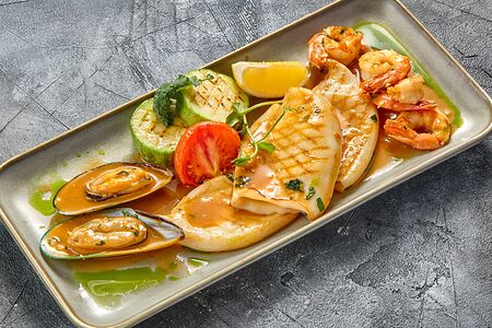 Трио из морепродуктов