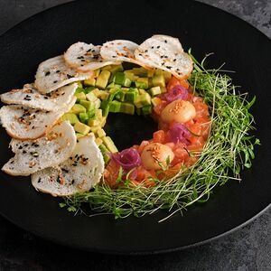 Тартар Лосось