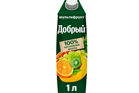 Сок Добрый Мультифрукт 1 л