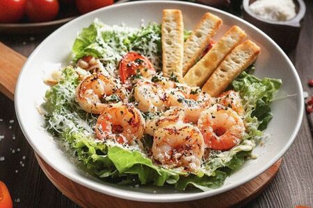 Цезарь с креветками