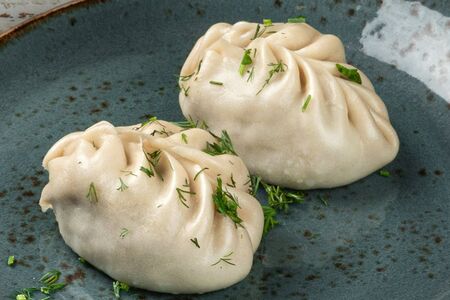 Манты с телятиной