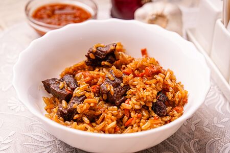 Плов с бараниной