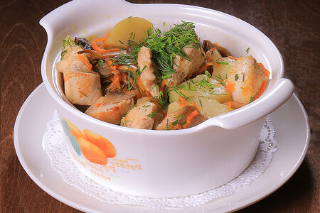 Жаркое из филе курицы