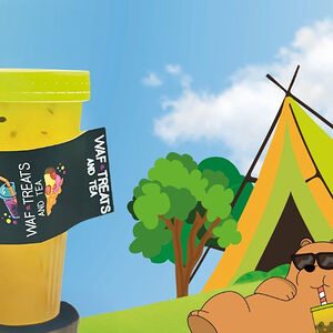 Холодный освежающий чай жасмин и маракуйя 