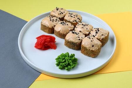 Жареный ролл Мидии-краб