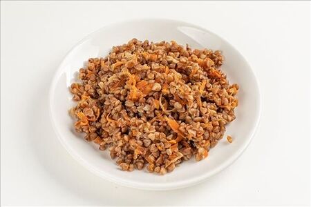 Гречка с овощами