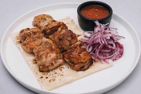 Шашлык из куриного бедра