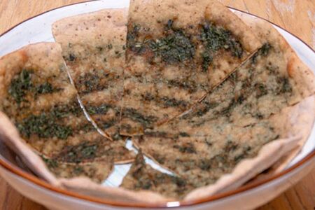 Фокачча ржаная с песто