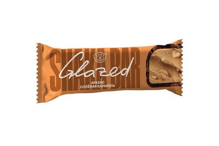 Протеиновый батончик Shaka bar «арахис и солёная карамель» 