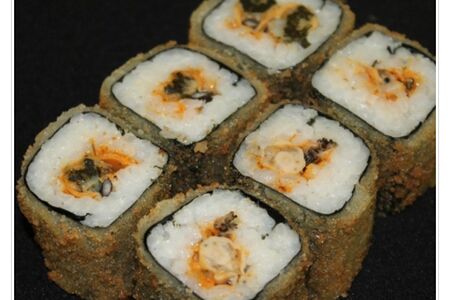 Ролл теплый с мидиями