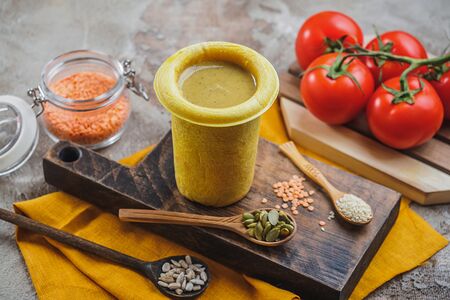 Чечевичный крем-суп