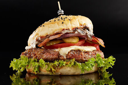 Бургер Сливочный шампиньон