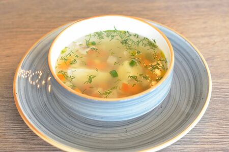 Суп куриный