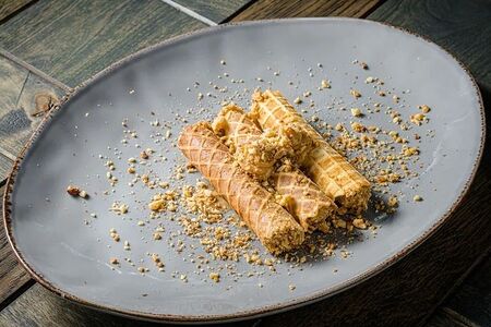 Вафельные трубочки