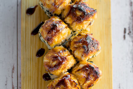 Запечённый ролл Чикен спайси