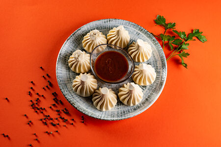 Хинкали с курицей