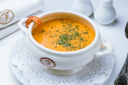 Крем-суп из раков