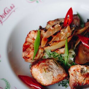 Шашлык из cвинoй вырезки