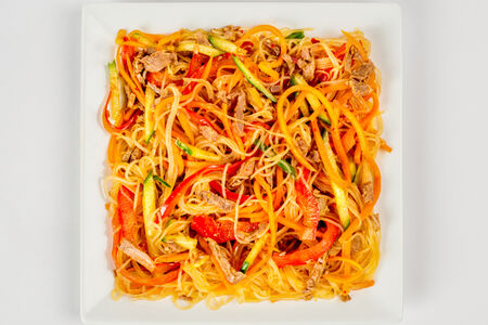 Салат с говядиной