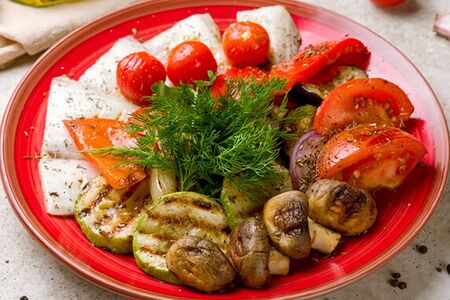 Овощи гриль