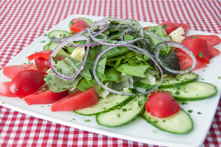 Салат из свежих овощей