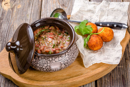 Лобио из фасоли по-кахетински