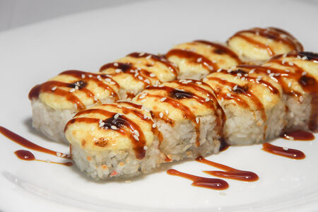 Запеченный ролл Снежный Краб