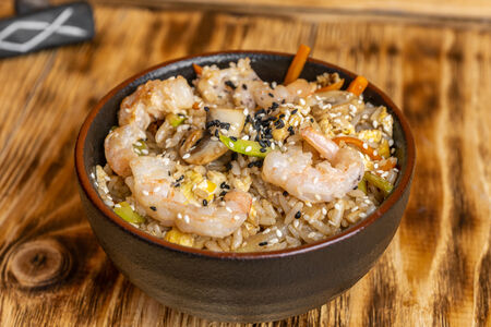 Рис с морепродуктами