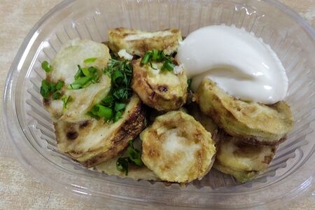 Кабачки жареные