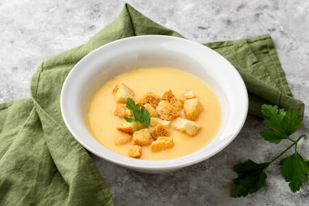 Сырный суп-пюре