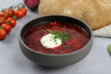 Борщ с говядиной