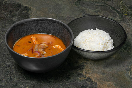 Суп Том Кха с креветками