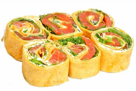 Рулет из семги