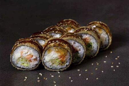 Лосось в темпуре