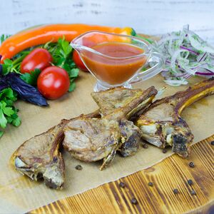 Шашлык из бараньей корейки