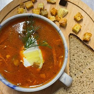 Солянка сборная мясная