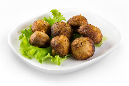 Шампиньоны на углях