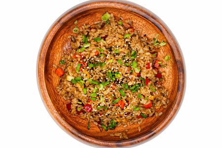 Рис с овощами классический